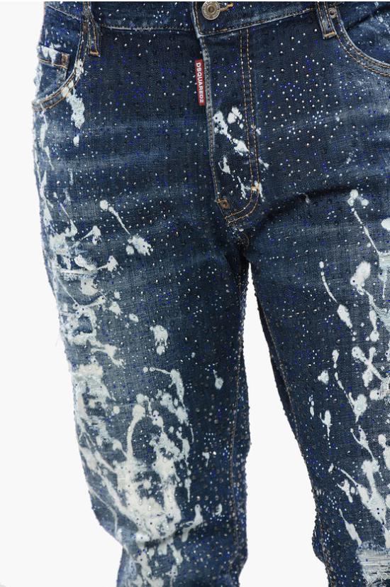  디스퀘어드2 데님 팬츠 S74LB1375S30664470 Blue - DSQUARED2