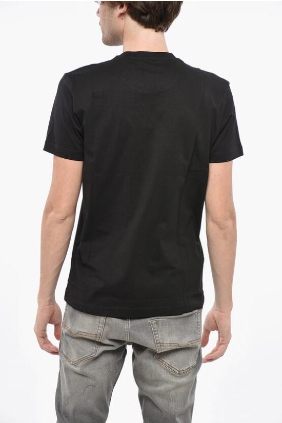  디젤 반팔 티셔츠 A02558 RPATI 9XX Black - DIESEL