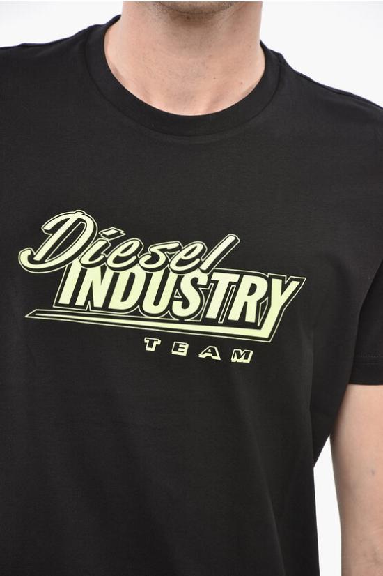  디젤 반팔 티셔츠 A02558 RPATI 9XX Black - DIESEL