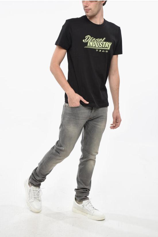  디젤 반팔 티셔츠 A02558 RPATI 9XX Black - DIESEL