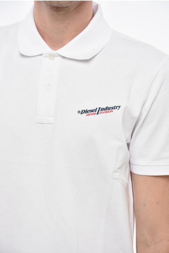  디젤 폴로 티셔츠 A03860 RQIAH 100 White - DIESEL