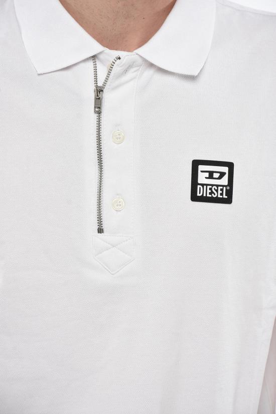  디젤 폴로 티셔츠 A00082 RQIAH 100 White - DIESEL