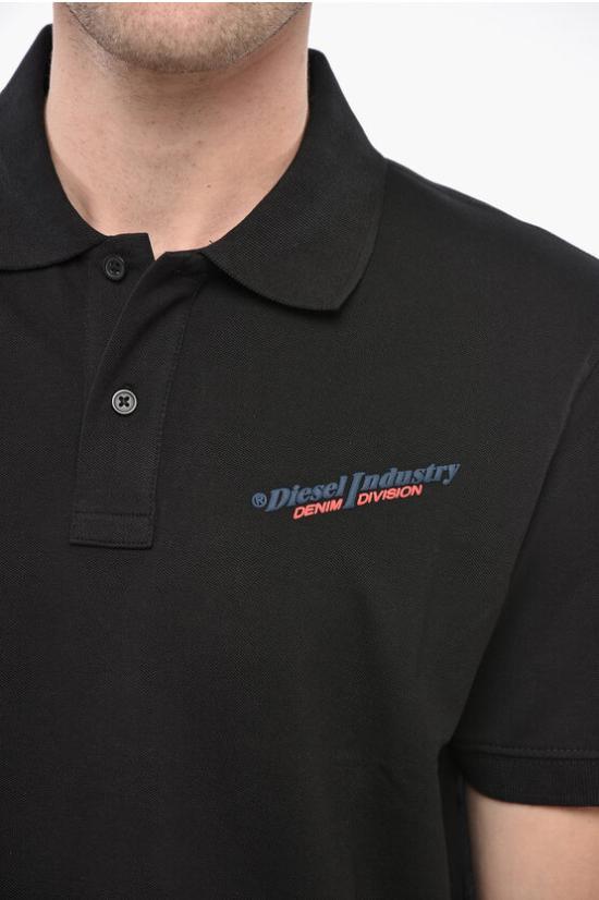  디젤 폴로 티셔츠 A03860 RQIAH 900 Black - DIESEL