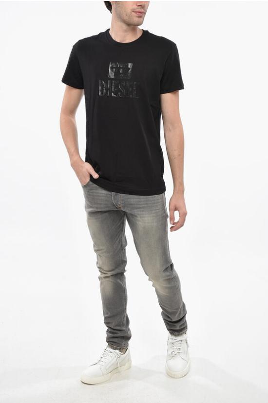  디젤 반팔 티셔츠 A09753 RPATI 900 Black - DIESEL