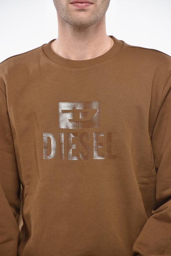  디젤 긴팔 티셔츠 A09755 RIAJH 7DA Brown - DIESEL