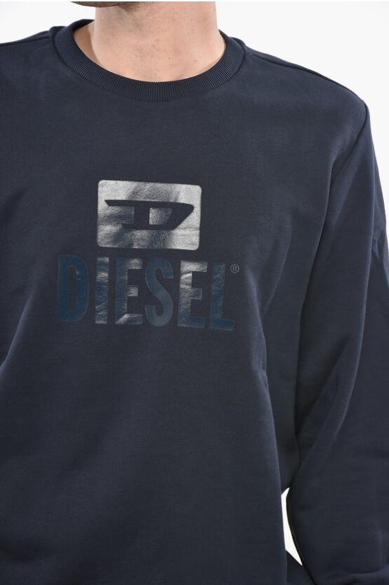  디젤 긴팔 티셔츠 A09755 RIAJH 81E Blue - DIESEL