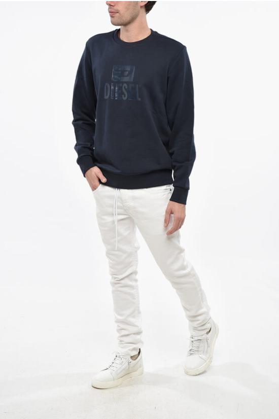  디젤 긴팔 티셔츠 A09755 RIAJH 81E Blue - DIESEL