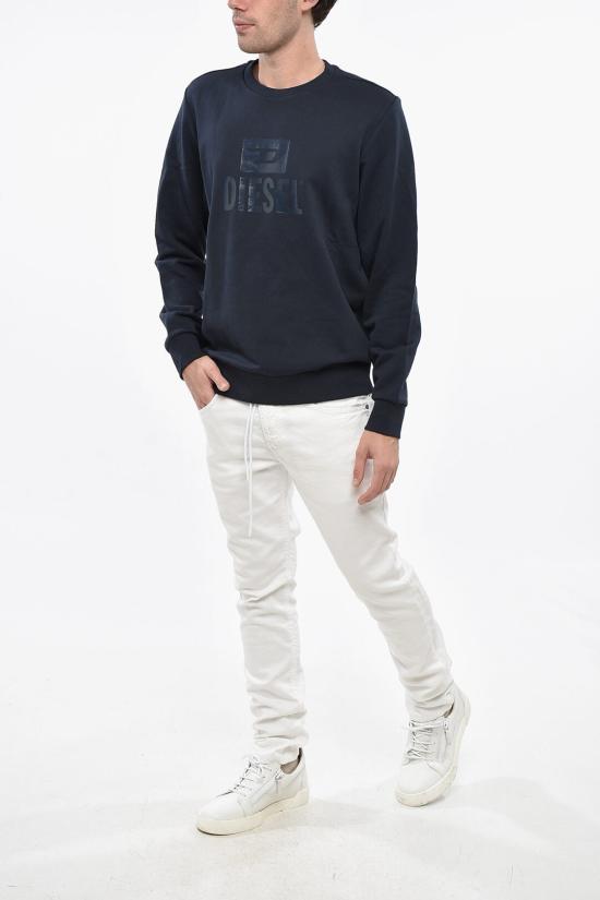  디젤 긴팔 티셔츠 A09755 RIAJH 81E Blue - DIESEL