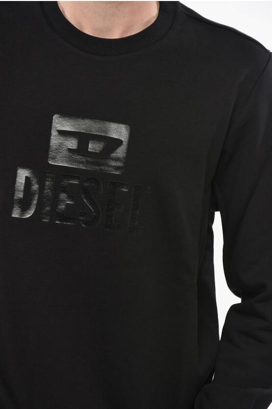  디젤 긴팔 티셔츠 A09755 RIAJH 900 Black - DIESEL