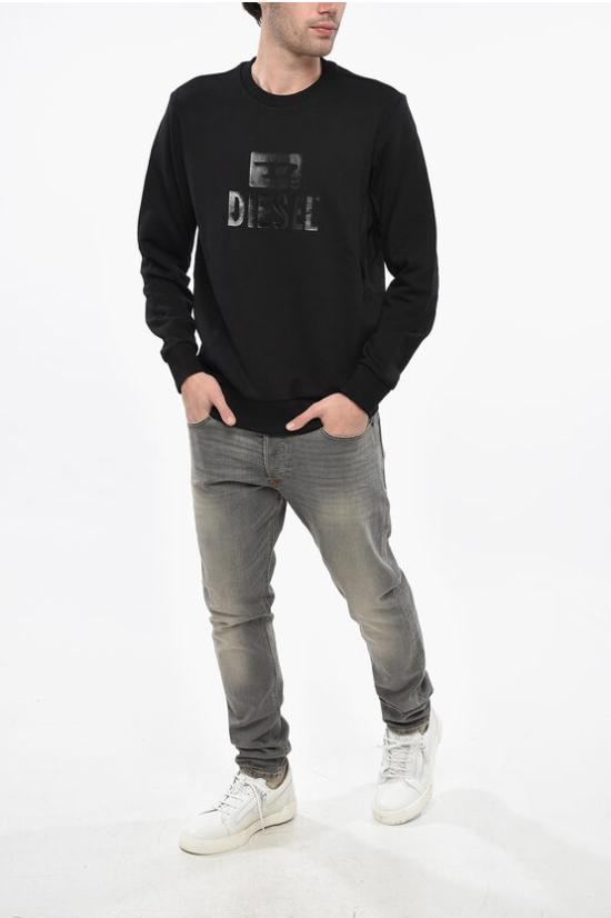  디젤 긴팔 티셔츠 A09755 RIAJH 900 Black - DIESEL