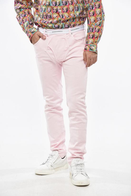  디스퀘어드2 데님 팬츠 S71LB1321S30733237 Pink
