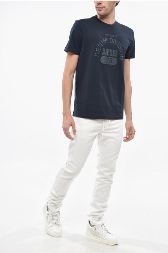  디젤 반팔 티셔츠 A12248 RPATI 81E Blue - DIESEL