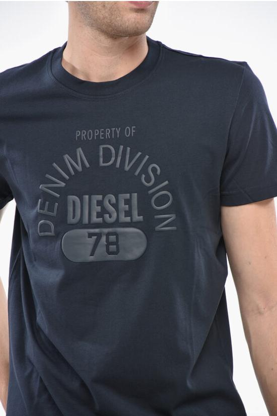  디젤 반팔 티셔츠 A12248 RPATI 81E Blue - DIESEL