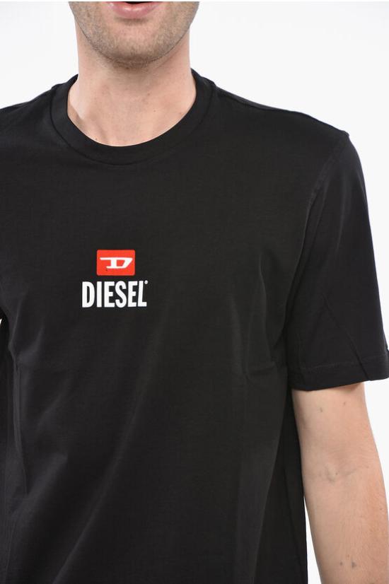  디젤 반팔 티셔츠 A11184 RPATI 900 Black - DIESEL