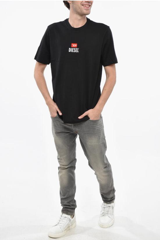  디젤 반팔 티셔츠 A11184 RPATI 900 Black - DIESEL