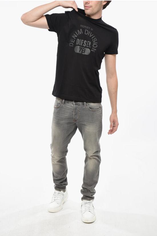  디젤 반팔 티셔츠 A12248 RPATI 9XX Black - DIESEL