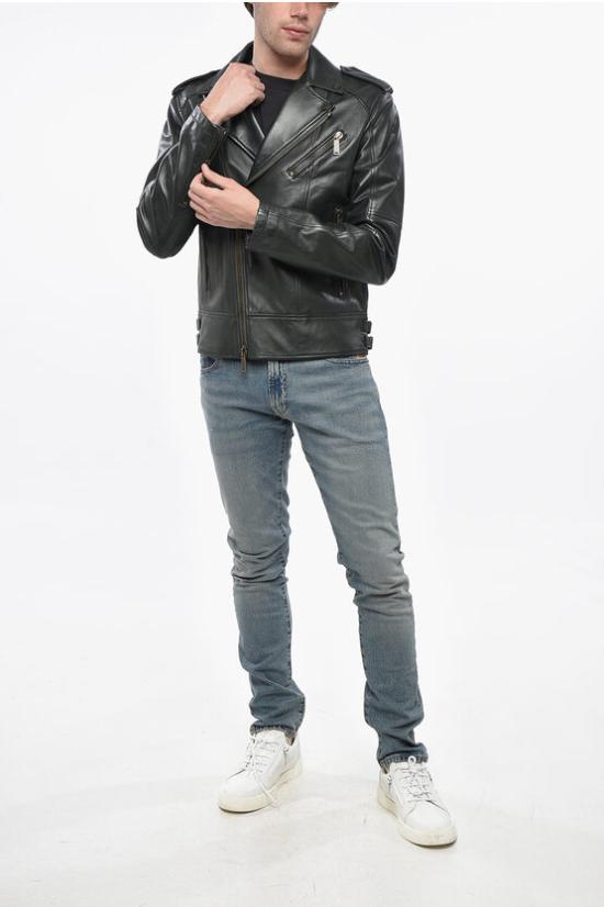  디스퀘어드2 가죽 자켓 S74AM1329SY1491647 Green - DSQUARED2