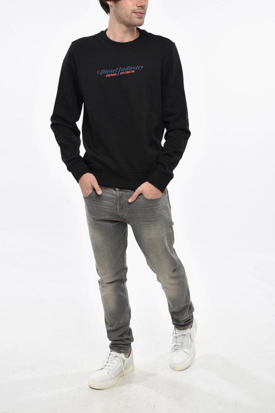  디젤 긴팔 티셔츠 A12733 RIAJH 900 Black - DIESEL