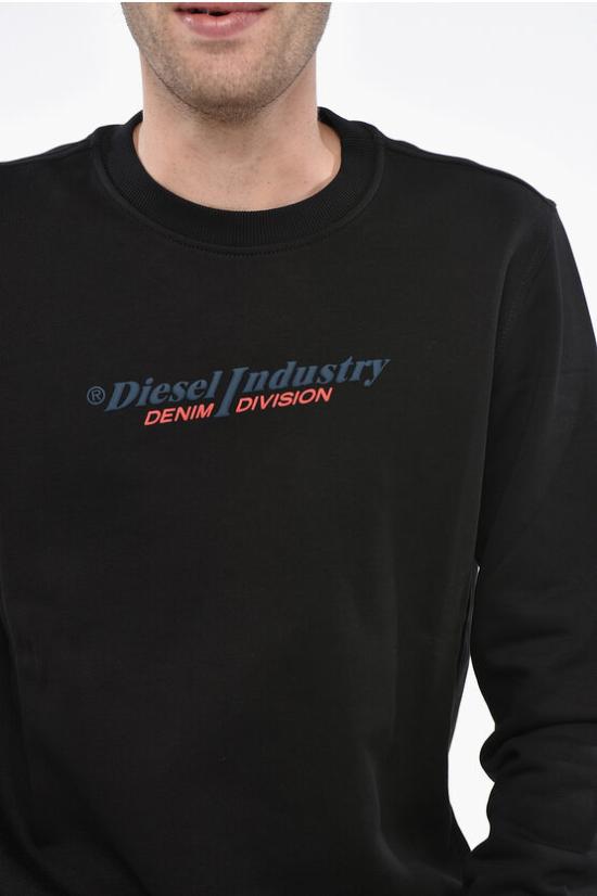  디젤 긴팔 티셔츠 A12733 RIAJH 900 Black - DIESEL