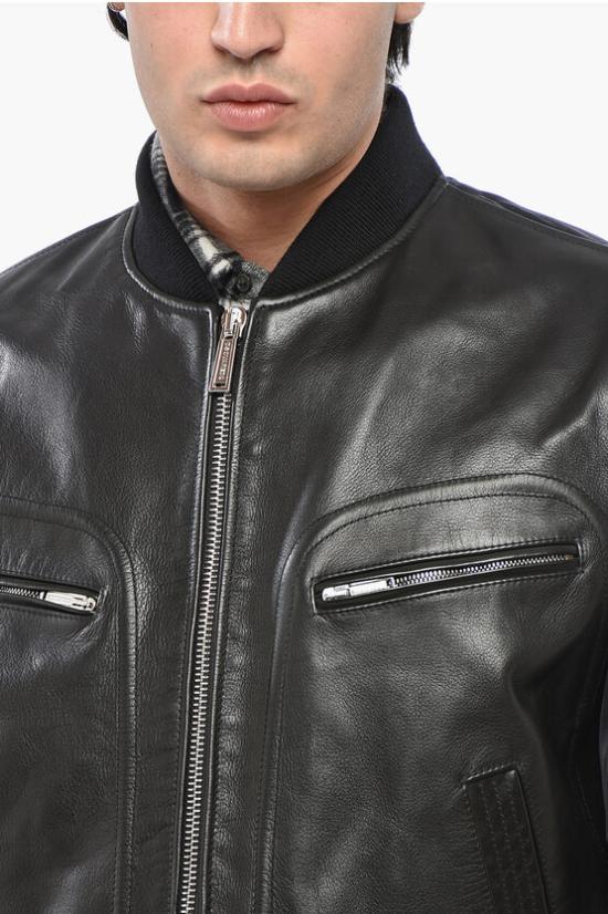  디스퀘어드2 가죽 자켓 S74AM1390SX9749900 Black - DSQUARED2