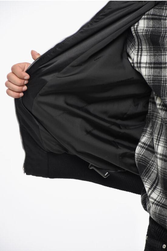  디스퀘어드2 봄버 자켓 S74AM1417S78101900 Black White - DSQUARED2