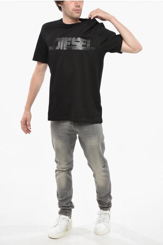  디젤 반팔 티셔츠 A16861 RPATI 900 Black - DIESEL