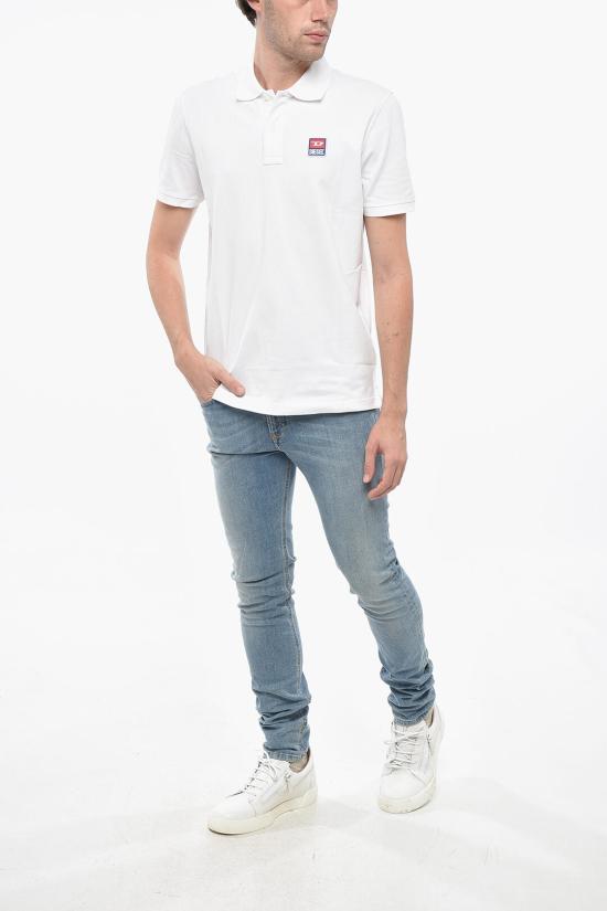  디젤 폴로 티셔츠 A16981 RQIAH 100 White - DIESEL