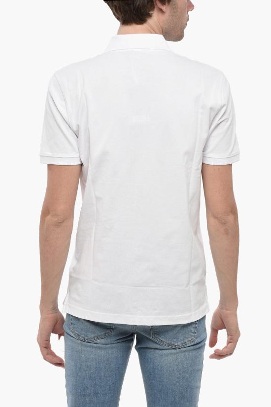  디젤 폴로 티셔츠 A16981 RQIAH 100 White - DIESEL
