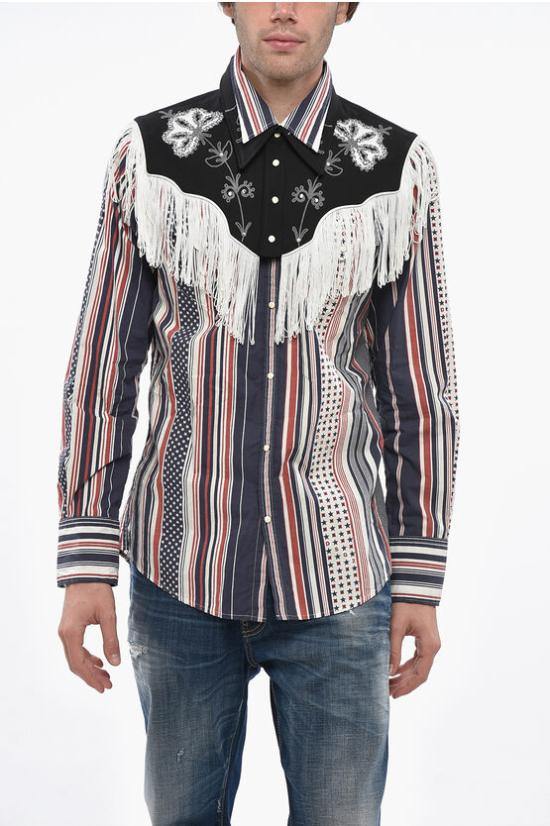  디스퀘어드2 긴팔 셔츠 S71DM0673S78370001S Multicolor