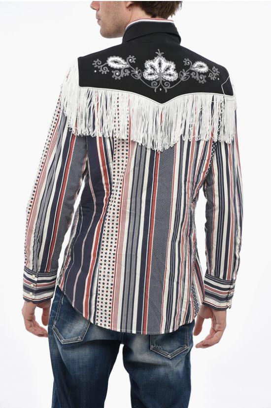  디스퀘어드2 긴팔 셔츠 S71DM0673S78370001S Multicolor - DSQUARED2