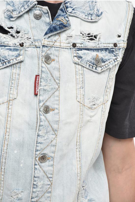  디스퀘어드2 데님 자켓 S71FB0469S30309470 Blue - DSQUARED2