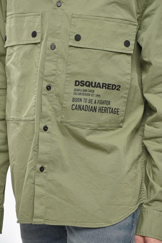  디스퀘어드2 긴팔 셔츠 S71DM0645S35175702 Green - DSQUARED2