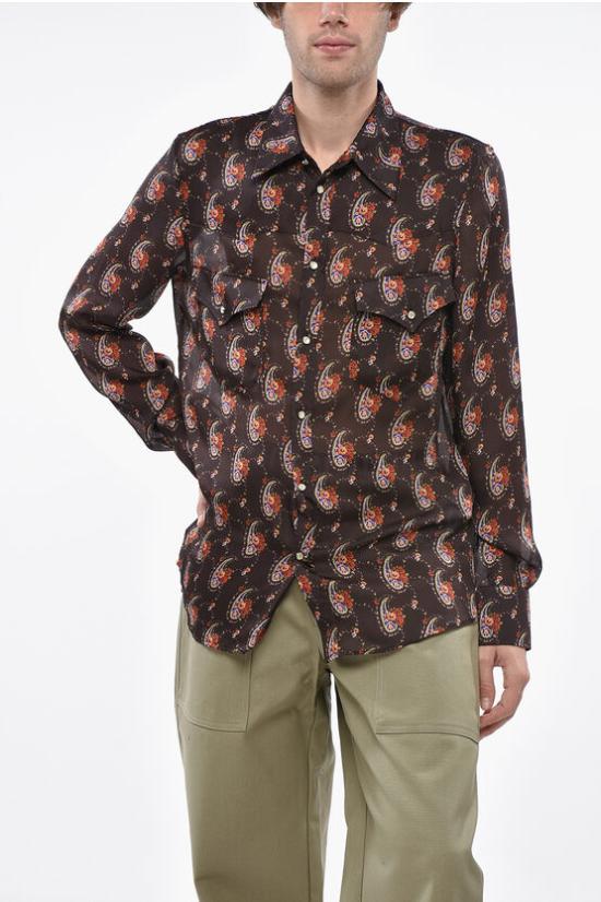  디스퀘어드2 긴팔 셔츠 S71DM0666S78185001S Brown