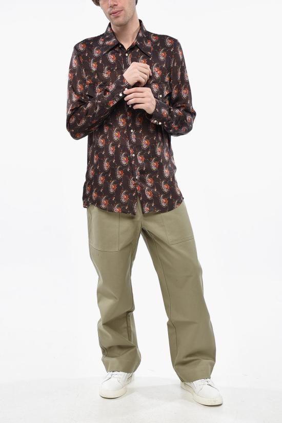  디스퀘어드2 긴팔 셔츠 S71DM0666S78185001S Brown - DSQUARED2