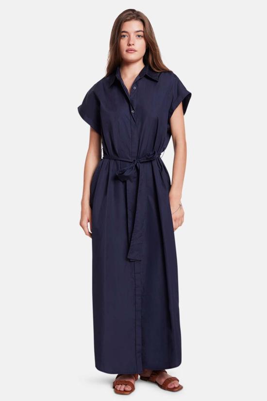  더 타일 클럽 롱 원피스 타일 클럽 메이드스톤 맥시 셔츠 드레스