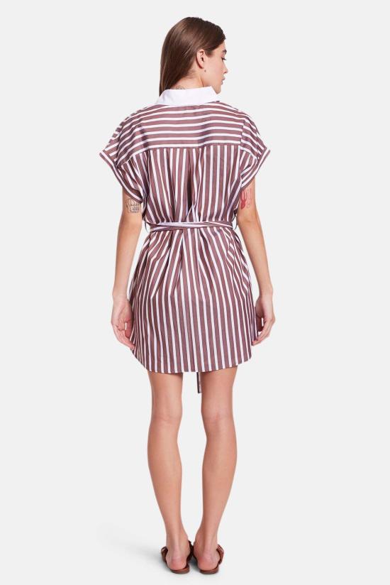  더 타일 클럽 숏 원피스 타일 클럽 메이드스톤 미니 셔츠 드레스 - THE TILE CLUB