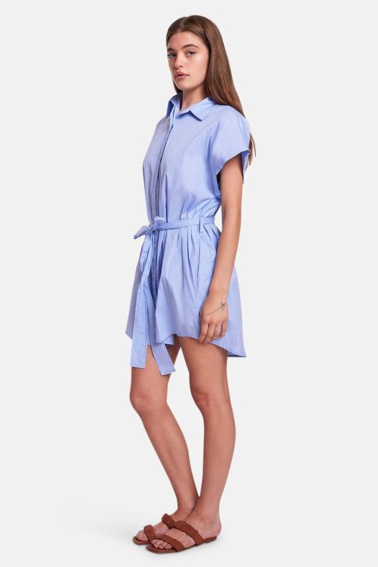  더 타일 클럽 숏 원피스 타일 클럽 메이드스톤 미니 셔츠 드레스 - THE TILE CLUB