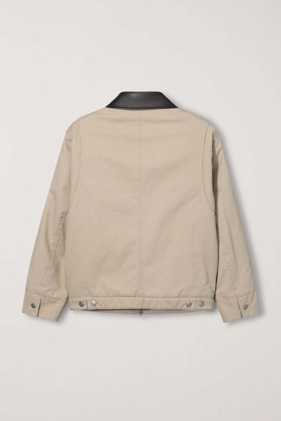 던스트 봄버 자켓 캔버스 워크 재킷 베이지 - DUNST