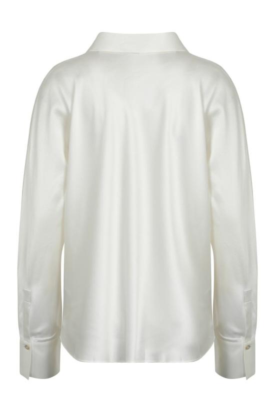 25FW 빈스 블라우스 V055413024 101OWH WHITE - VINCE