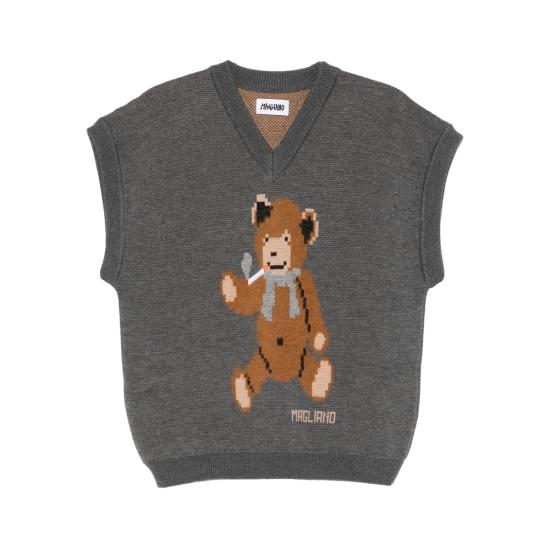 25FW 마리아노 니트 베스트 VE01881 U58323178 3320 GREY