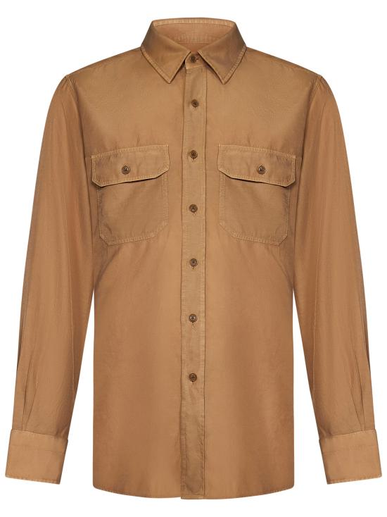 25FW 톰포드 긴팔 셔츠 HME001FMG002S24 JB783 Beige