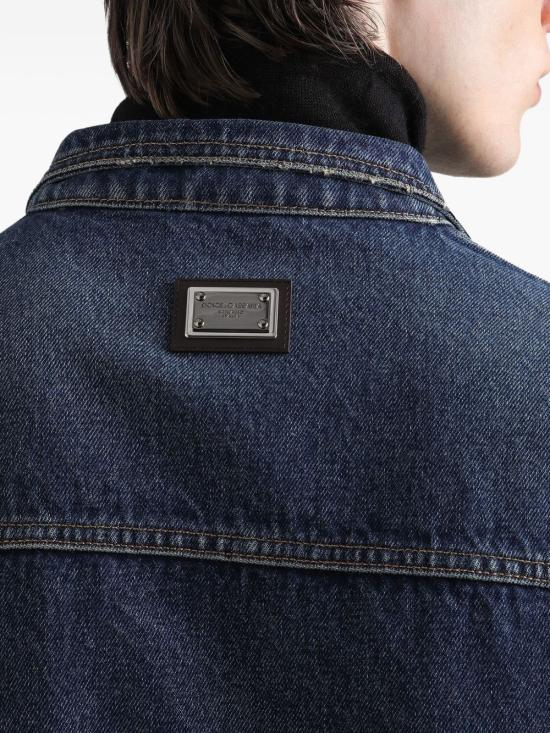 25FW 돌체앤가바나 데님 자켓 G9BRQDG8NH3 S9001 Blue - DOLCE & GABBANA