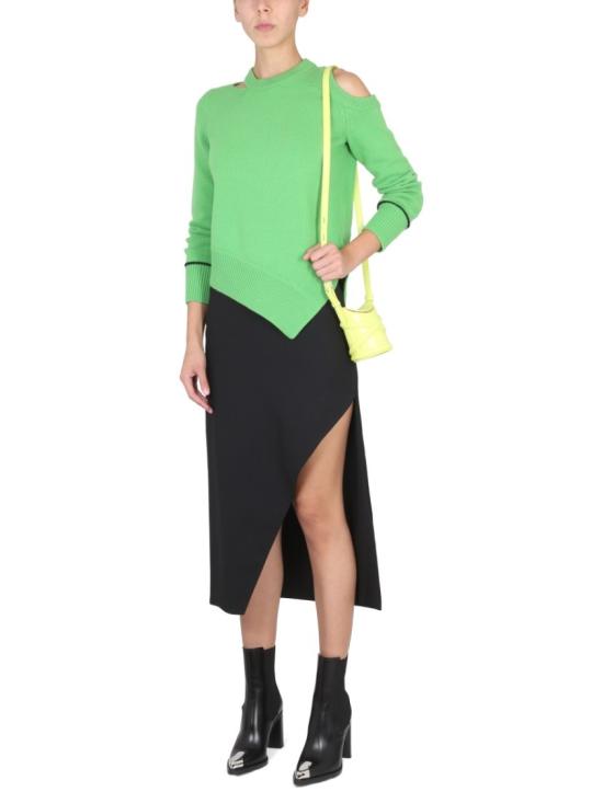  알렉산더 맥퀸 스웨터 720627 Q1A4K3028 Green - ALEXANDER MCQUEEN