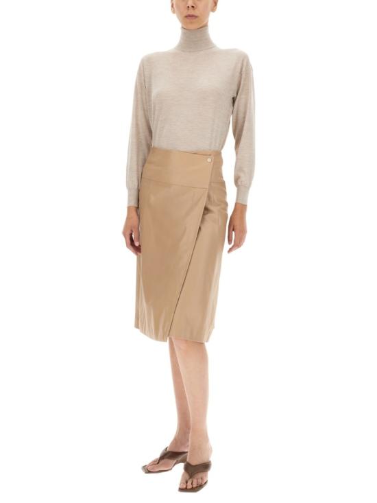  아르마 미디 스커트 006L221050 NOUGAT Neutrals - ARMA