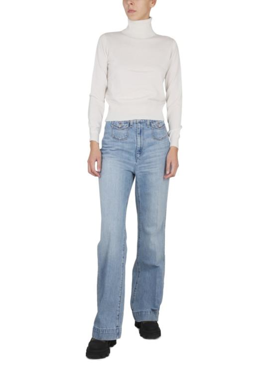  발렌타인 터틀넥 V1P533 12K0010144 White - BALLANTYNE