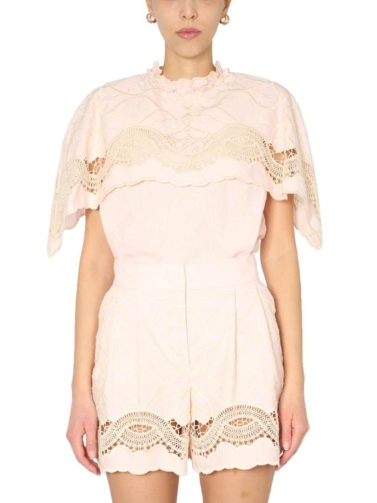  알베르타 페레티 블라우스 02080132 1131 Neutrals