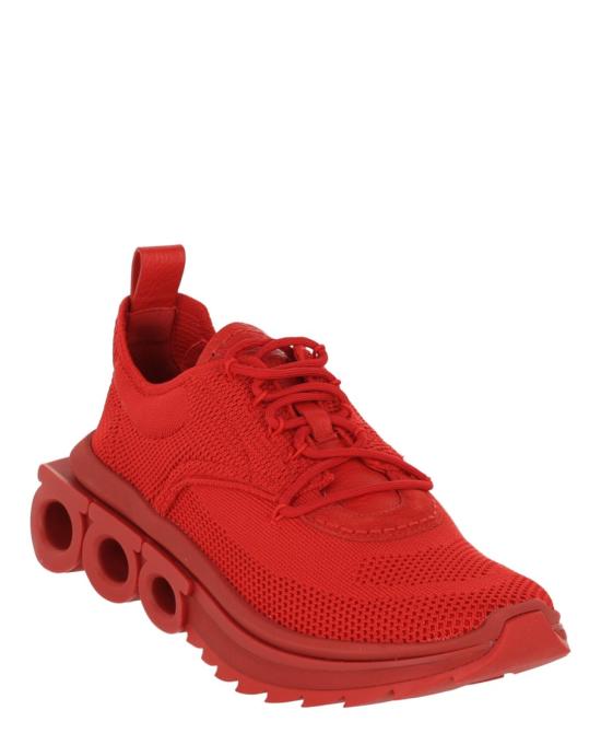  살바토레 페라가모 스니커즈 021285 760861 M 60028 7 5 Red - SALVATORE FERRAGAMO