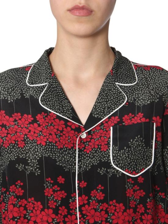  레드발렌티노 셔츠 SR3AB175 4A10NO Black - RED VALENTINO