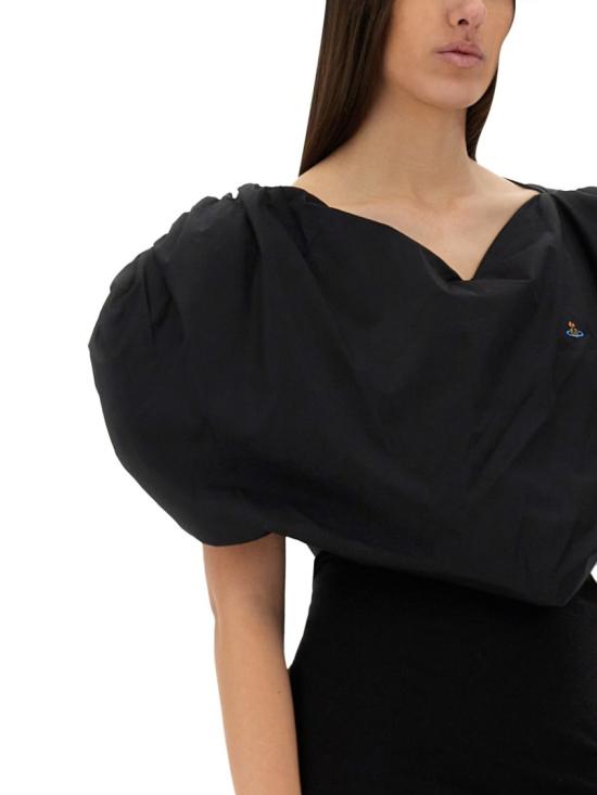 25FW 비비안웨스트우드 탑 1505000J W009QN401 Black - VIVIENNE WESTWOOD