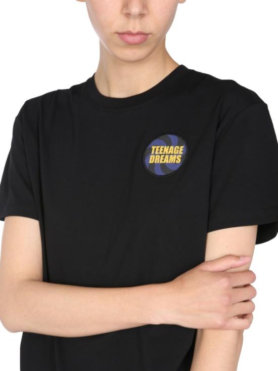  라프 시몬스 반팔 티셔츠 211 W104 190010099 Black - RAF SIMONS